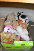 One box of soft toys