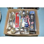 Various crested collectors spoons and others