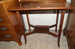 20th Century hardwood two tier occasional table