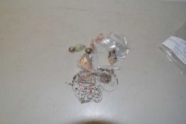 Mixed Lot: Various assorted earrings, pendants etc all stamped 925