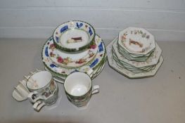 Mixed Lot: Various assorted dinner wares to include Woods & Sons, Johnson Bros etc