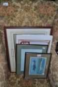 Mixed Lot: Various aircraft and other prints