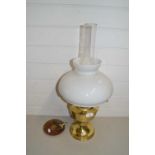 Brass based oil lamp