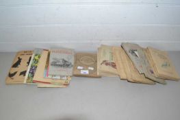 Quantity of albums of cigarette cards