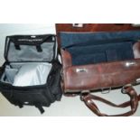 Camera case and a further Gladstone type bag (2)