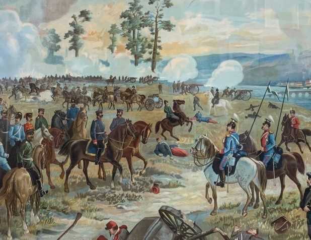 After Max Dittrich and Max Henze (German, 19th century), "Battle of New Orleans" and "Battle of