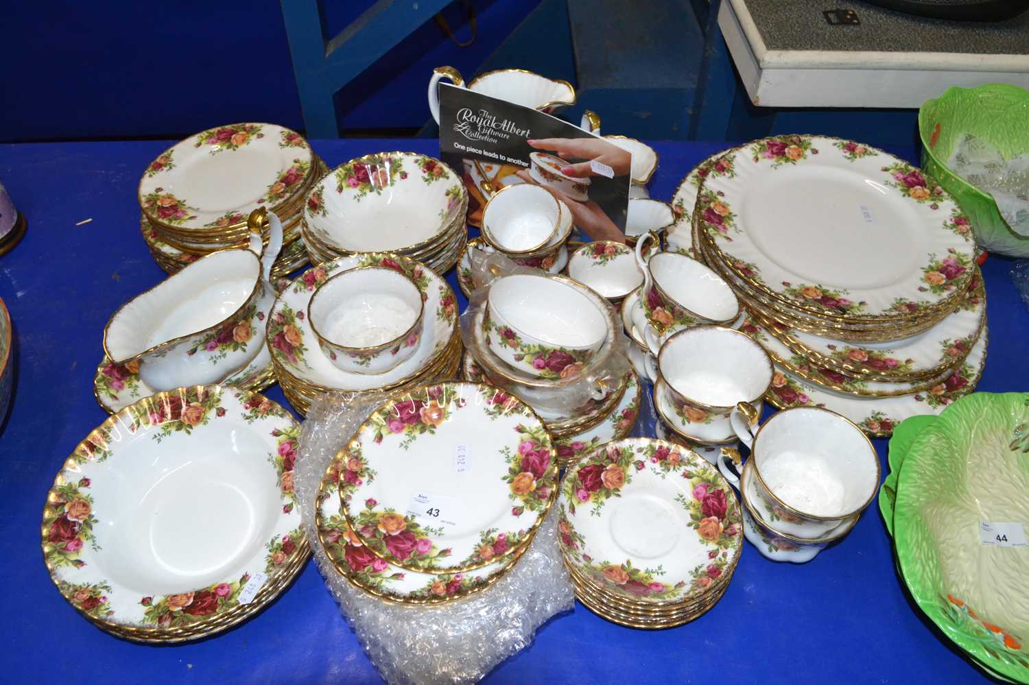 Quantity of Royal Albert Old Country Roses tea and table wares