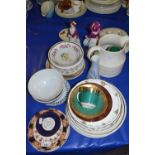 Mixed Lot: Various assorted plates, figurines, table wares etc