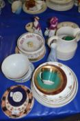 Mixed Lot: Various assorted plates, figurines, table wares etc