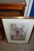 After Sir William Russell Flint, coloured print, framed and glazed