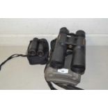 Pair of Minolta binoculars and a further small pair of Carl Ziess binoculars