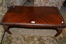 Cabriole leg coffee table