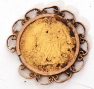 Victorian half sovereign dated 1895 in a 9ct stamped pendant mount, g/w 5.4 gms