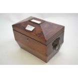 Walnut Tea Caddy