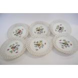 Continental Porcelain Bird Plates