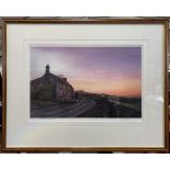 Martin Sexton (British, 20th century), 'Into The Sunset-Salthouse', limited edition