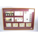 Framed quantity of first day covers, mainly Marine Timekeepers