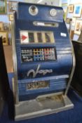 Vintage Vega slot machine in typical colours (some wear)