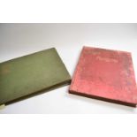 Two late 19th/early 20th century photograph albums containing quantity of photographs mainly