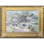 Samuel John Lamorna Birch RA RWS (British, 20th century), Ramsgill, Yorks, watercolour, signed and