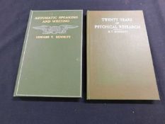 EDWARD G BENNETT: 2 Title: TWENTY YEARS OF PSYYCHICAL RESEARCH 1882-1901 WITH FACSIMILE