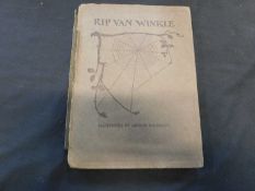 WASHINGTON IRVING: RIP VAN WINKLE, ill A Rackham, London, William Heinemann, 1917, twenty four