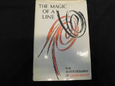 LAURA KNIGHT: THE MAGIC OF A LINE THE AUTOBIOGRAPHY, London, William Kimber, 1965, first edition,