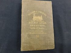 GUIDE TO THE GLASGOW AND AYRSHIRE RAILWAY WITH DESCRIPTIONS OF THE GLASGOW AND EDINBURGH AND GLASGOW