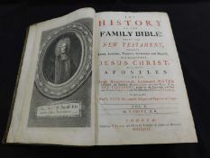 S SMITH: THE HISTORY OF THE FAMILY BIBLE.., London, printed by W Rayner, 1737, vol 2 New