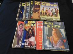 DARING DETECTIVE: London, Fawcett/Len Miller 1949-59, 30 assorted issues, 4to, original pictorial