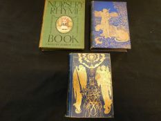 ANDREW LANG (ED): 3 Titles, THE BLUE POETRY BOOK, London, Longmans Green, 1891, first edition,