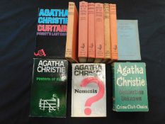 AGATHA CHRISTIE, 11 titles, TOWARDS ZERO, London, Collins for The Crime Club, 1944, first edition,