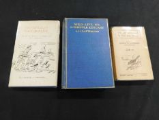 ARTHUR HENRY PATTERSON: 2 Titles: WILDLIFE ON A NORFOLK ESTUARY, London, Methuen, 1907, first