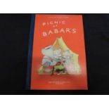 LAURENCE DE BRUNHOFF: PICNIC AT BABAR'S, London, Methuen, 1950, first edition, folio, original cloth