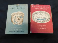 CLIVE STAPLES LEWIS: THE VOYAGE OF THE DAWN TREADER, ill Pauline Baynes, London, Geoffrey Bless,