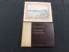 PERCY LINDLEY: HOLIDAYS IN EASTERN COUNTIES, London and New York [1901], first edition, signed and
