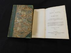 [EDWARD BULWER LYTTON, BARON LYTTON]: THE LAST DAYS OF POMPEII, London, Richard Bentley, 1834, first