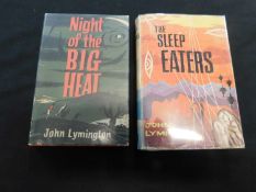 JOHN LYMINGTON: 2 Titles: NIGHT OF THE BIG HEAT, London, Hodder & Stoughton, 1959, first edition,