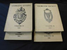 GEORGIAN SOCIETY (DUBLIN, IRELAND): THE GEORGIAN SOCIETY RECORDS OF EIGHTEENTH CENTURY DOMESTIC