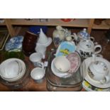 Mixed Lot: Various teapots, kitchen wares etc