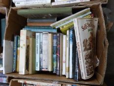 One box of mixed books to include gardening and nature interest