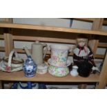 Mixed Lot: Various assorted ceramics, modern collectors doll etc