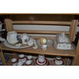 Mixed Lot: Various assorted ceramics, cheese dish etc