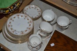 Quantity of Aynsley floral decorated tea wares