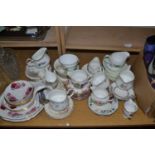 Mixed Lot: Various assorted tea wares