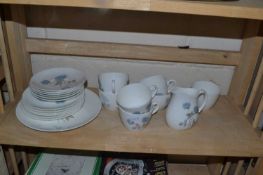 A quantity of Wedgwood Ice Rose tea wares