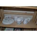 A quantity of Wedgwood Ice Rose tea wares