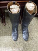 Pair of riding boots