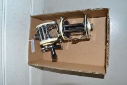 Two Mitchell Multiplier fishing reels
