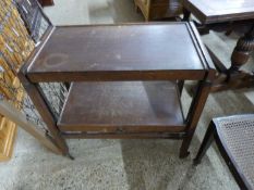 20th Century folding tea trolley